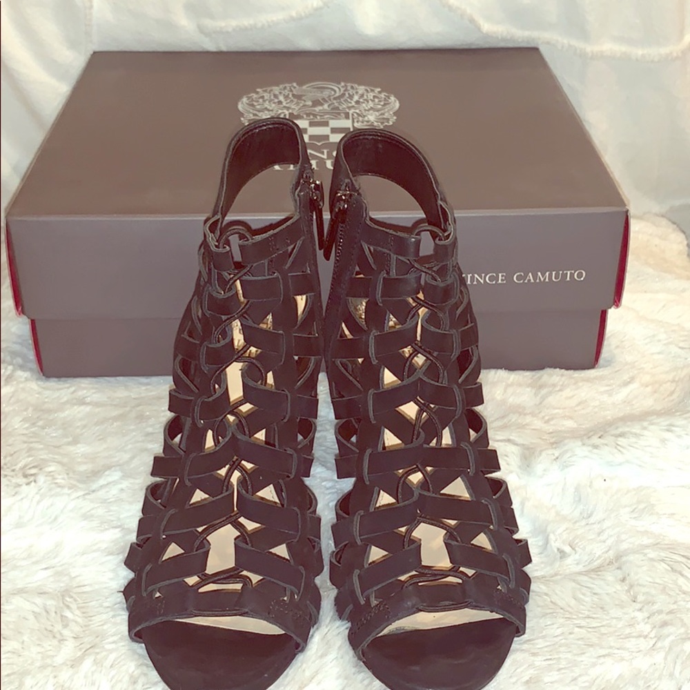 Vince Camuto Black Heels